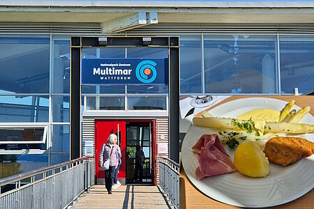 Spargelessen und Multimar-Besuch
